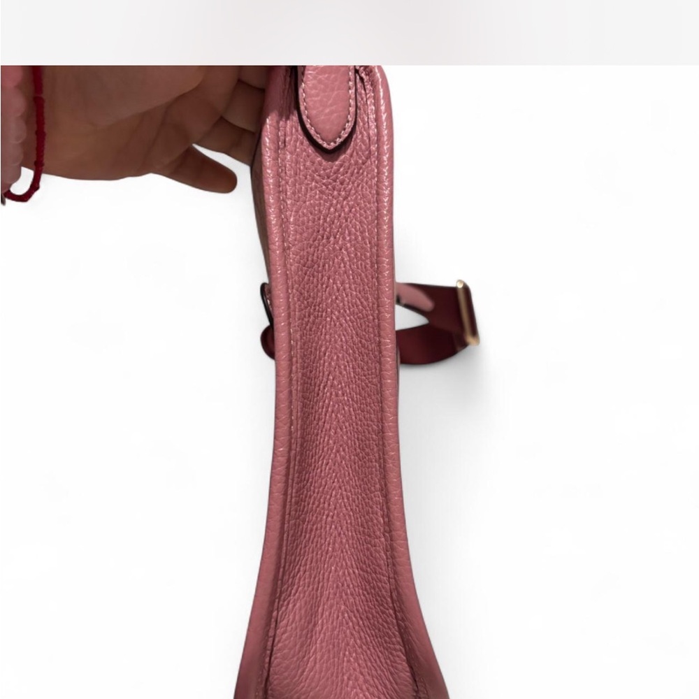 Coach Burgundy and Pink Signature Shoulder Bag - Picture 2 of 3